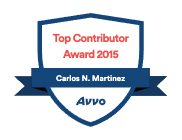 Avvo logo - Top Contributor Award 2015